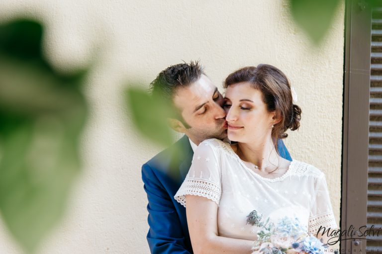 Mariage Laetitia et Christophe à Antibes, au Safranier