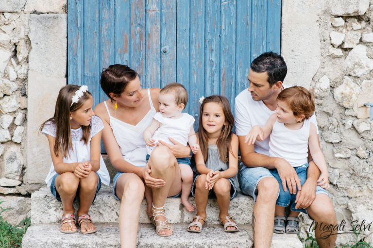 Séance photo famille dans le Vaucluse