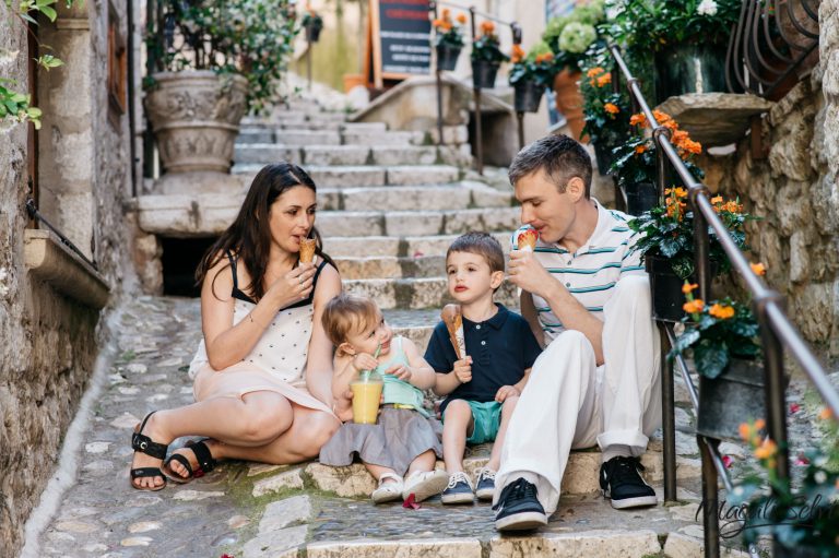 Séance photo lifestyle enfants à St paul de Vence