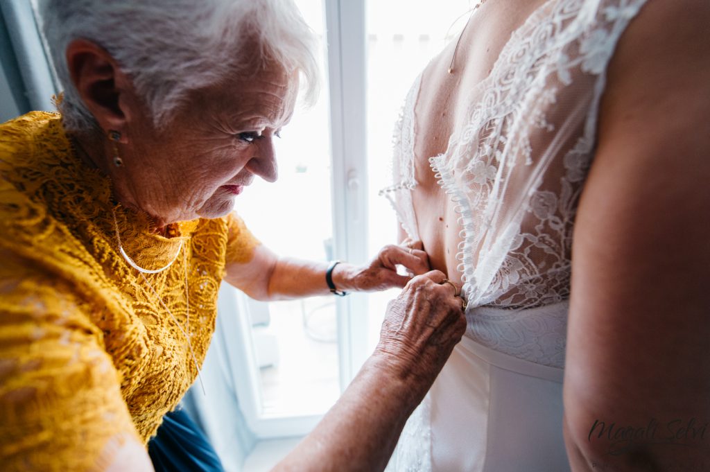 Photos préparatifs de la mariée Cagnes sur mer