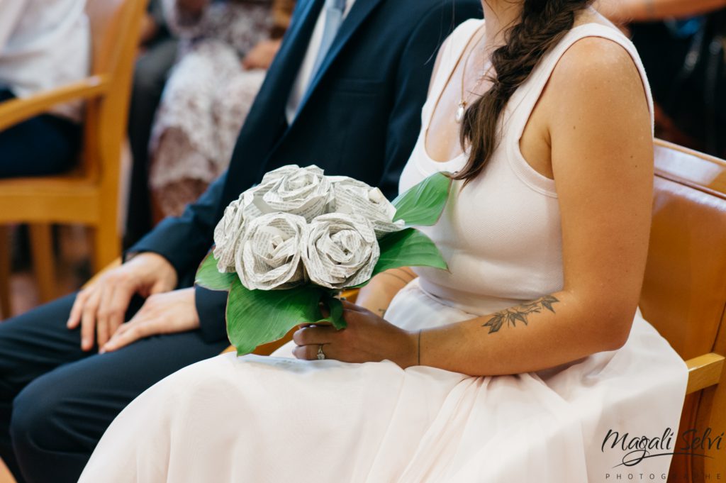 Bouquet mariée zéro déchet