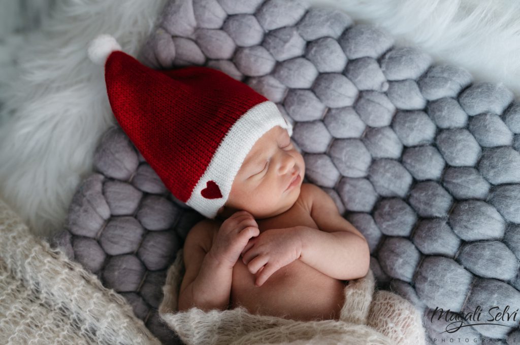 Bébé Bonnet de Noël