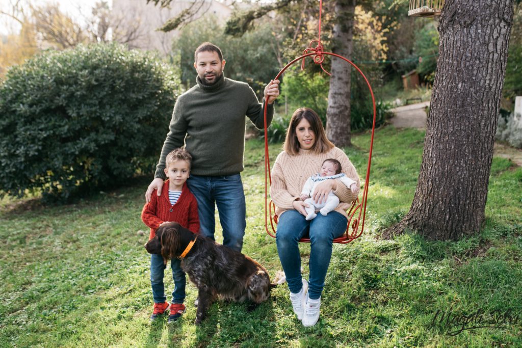 Portrait de famille Alpes Maritimes