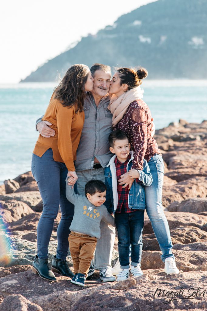 Reportage séance photo famille alpes maritimes