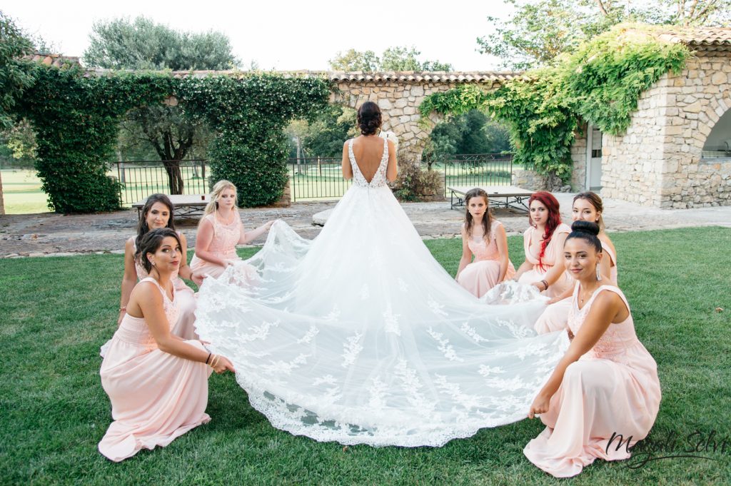 Photo de groupe mariage