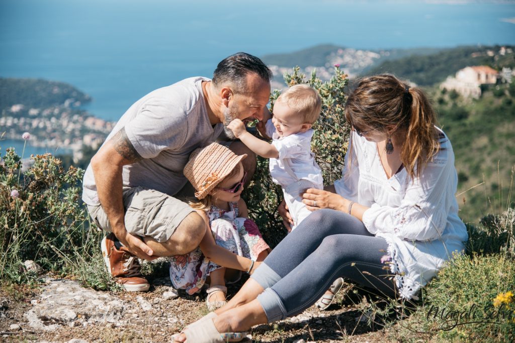 Reportage photo famille alpes maritimes