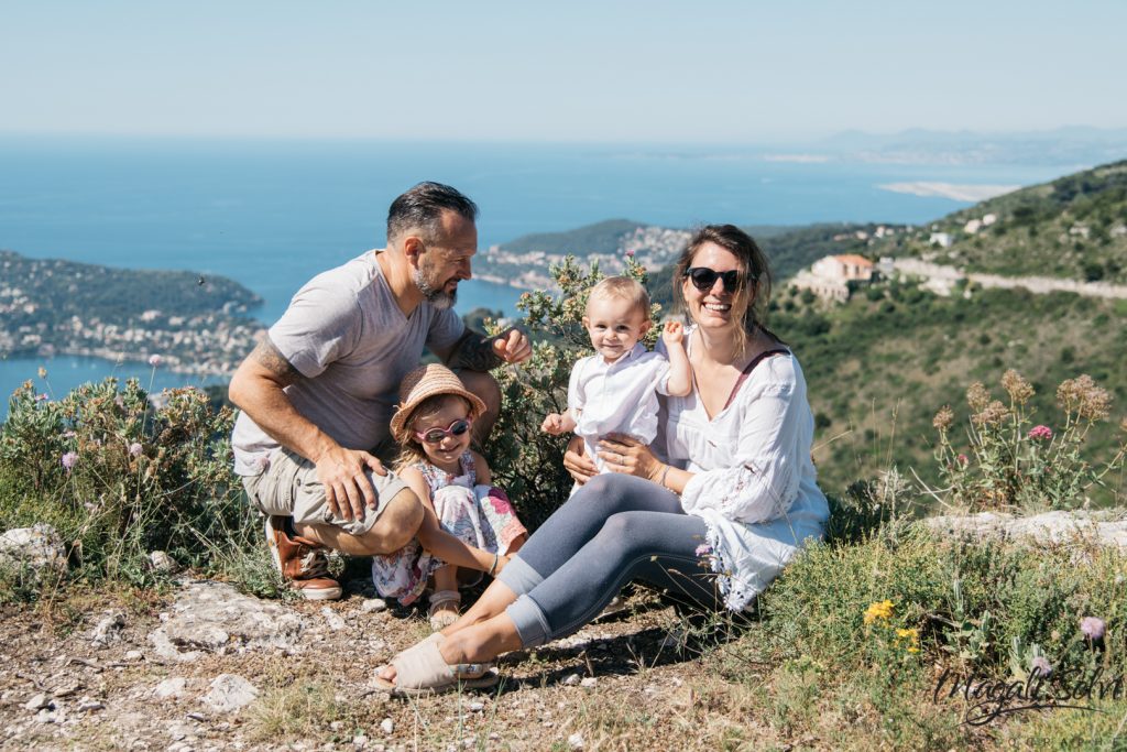 Reportage photo famille alpes maritimes