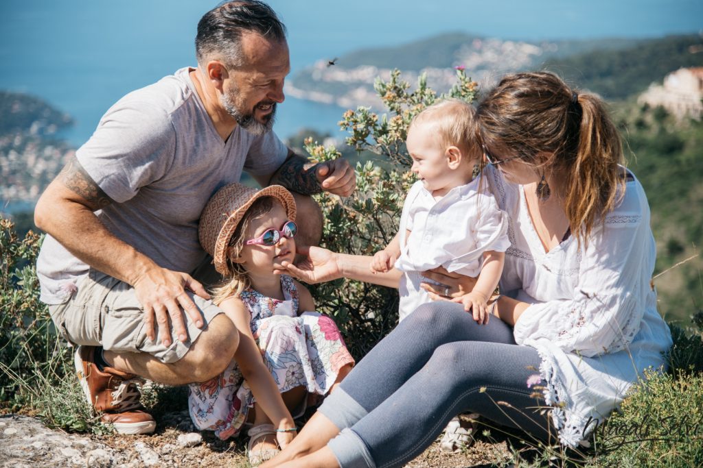 Reportage photo famille alpes maritimes