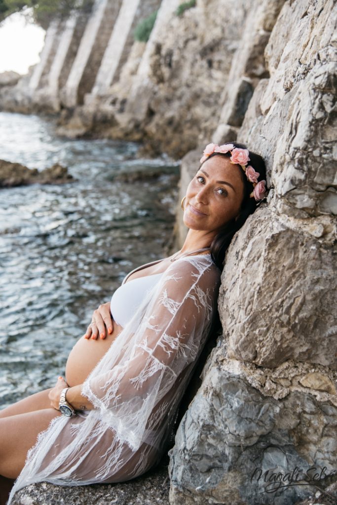 Photographe grossesse et naissance alpes maritimes