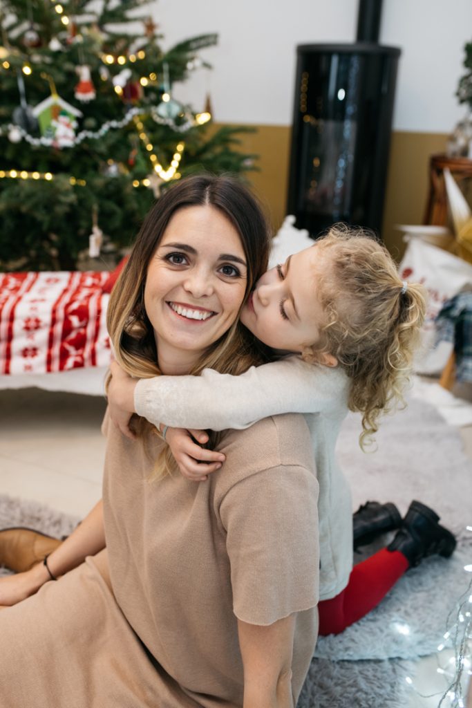 Photographe de Noël famille Nice