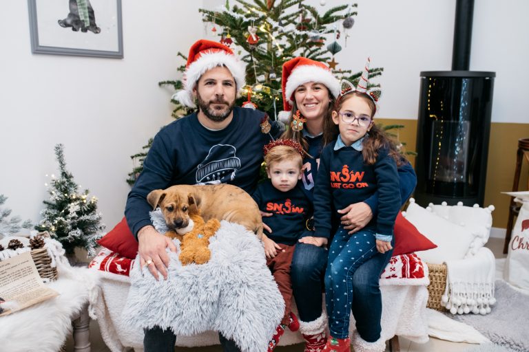 Séances photo Noël en famille Alpes Maritimes