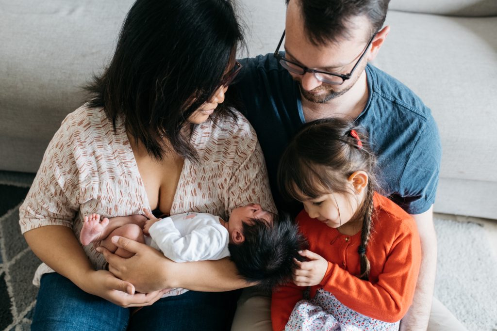 Reportage photo famille naissance Cagnes sur mer