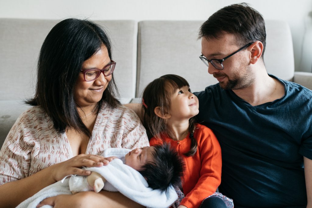 Photographe naissance famille Cagnes sur mer