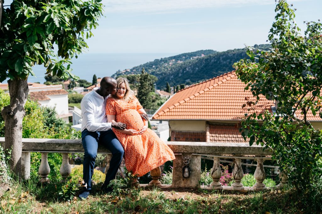 Reportage photo grossesse alpes maritimes