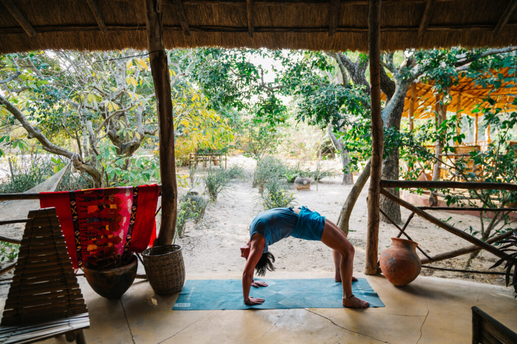 Yoga en voyage