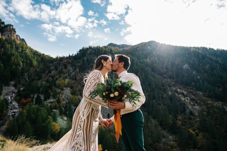 Reportage photo Mariage en Montagne Alpes Maritimes