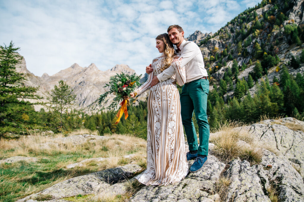 Photographe mariage montagne 
