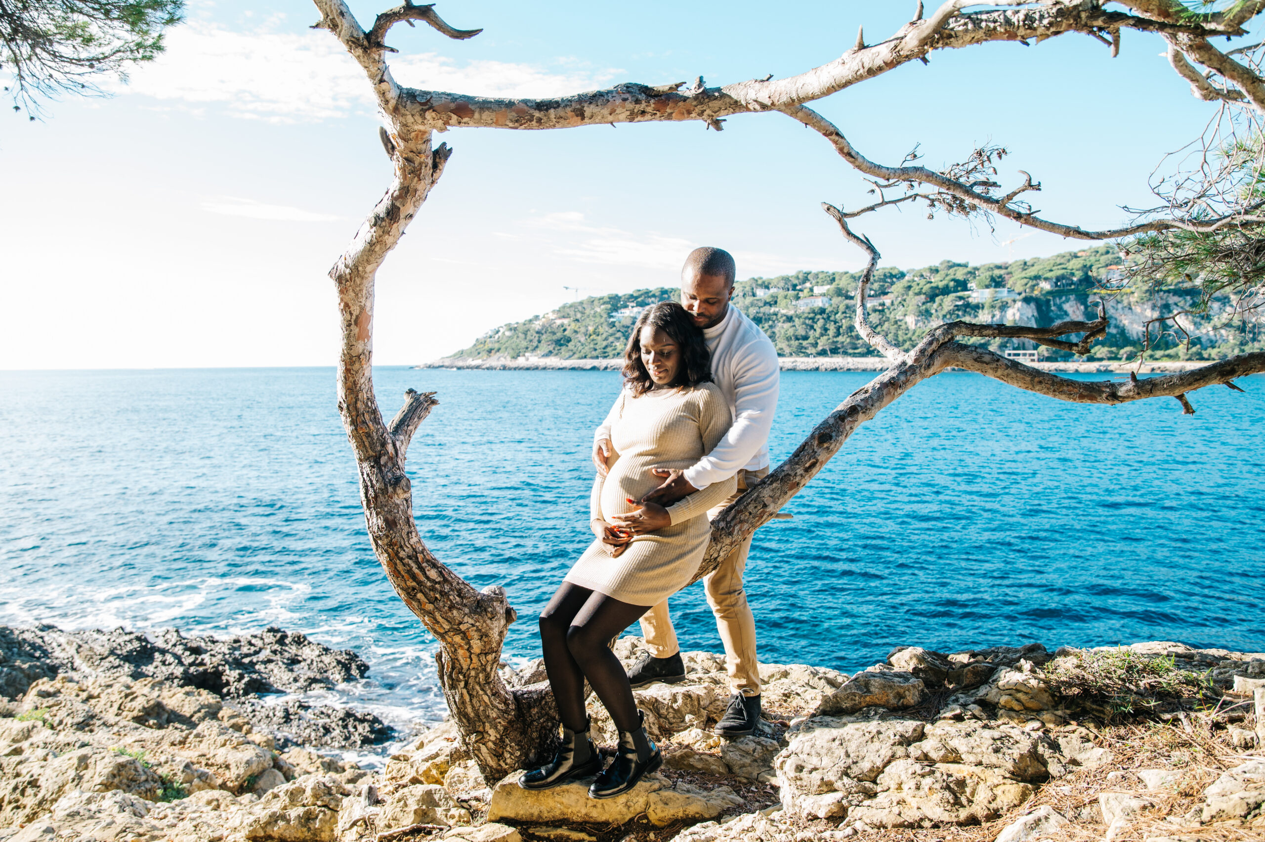 seance photo grossesse nice - photographe grossesse nice - magali selvi photographe
