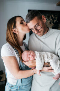 Photo de naissance bébé alpes maritimes