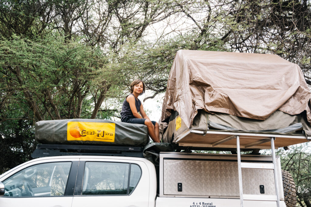 En route en Namibie