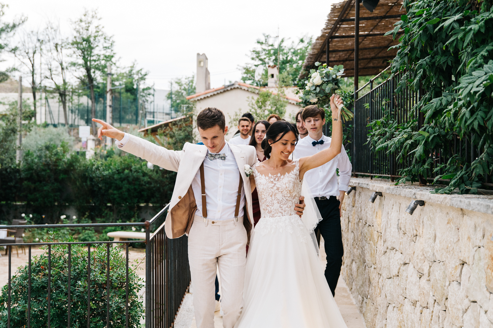 Reportage photo mariage Colomars photographe mariage nature alpes maritimes - magali selvi photographe