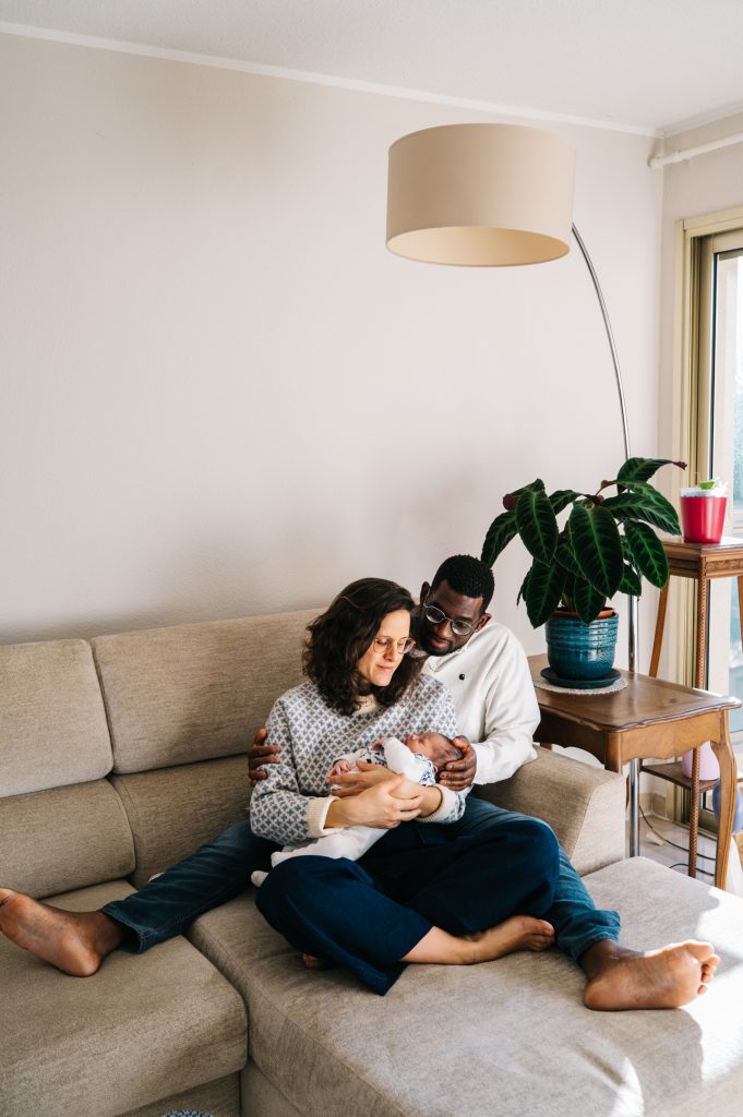 Photographe naissance à domicile - Nice