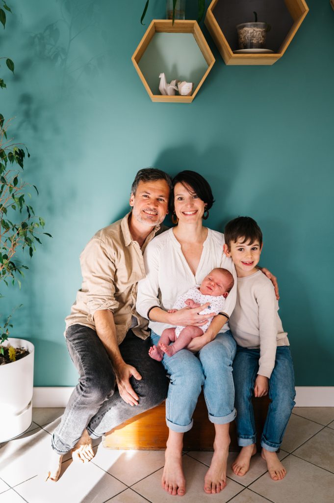 Séance photo naissance - Nice - Photographe famille