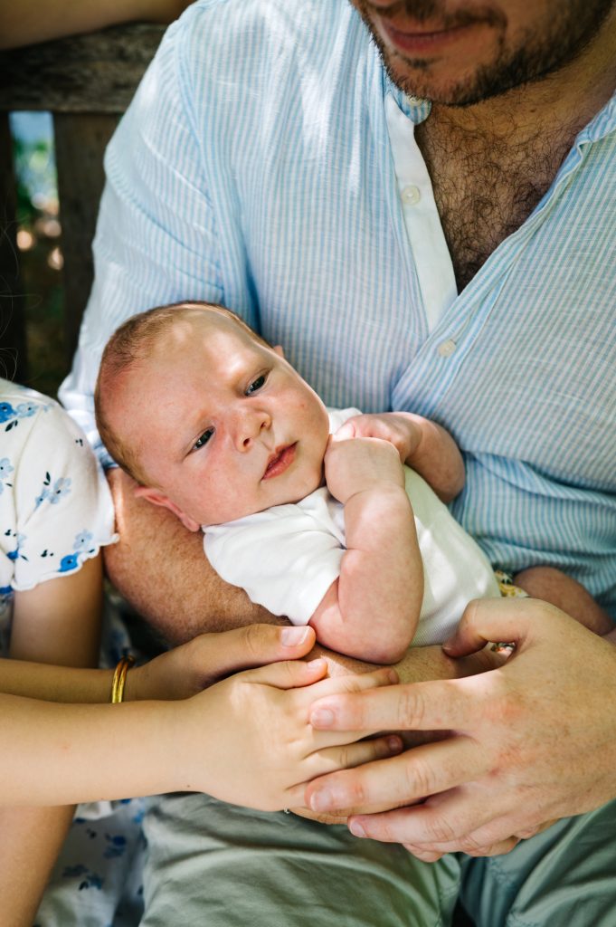 Reportage photo naissance en extérieur - Nice